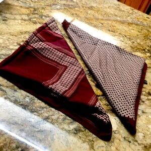 1970s Etienne Aigner silk scarves